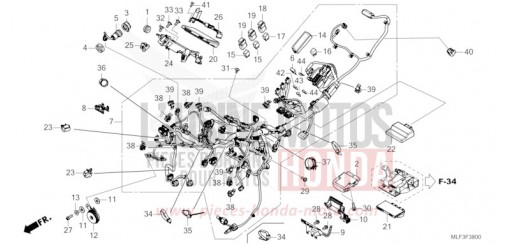 FAISCEAU DES FILS NT1100DP de 2023